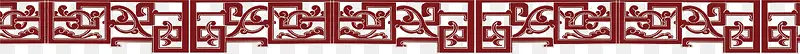 红色围墙装饰框