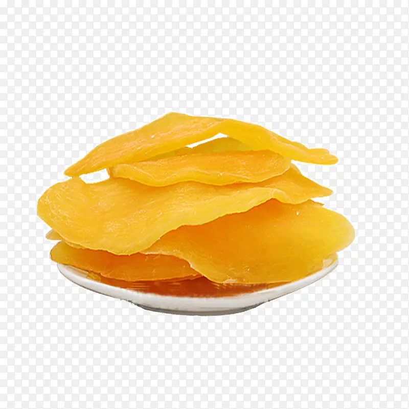 一碟黄色的番薯干设计