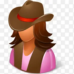 Historical Cowgirl Icon