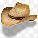 帽子牛仔秸秆帽子