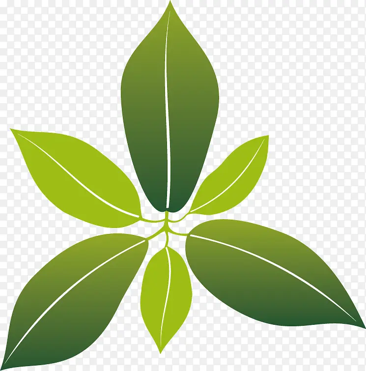 矢量绿色植物设计小树叶创意图标PNG图片素材下载_图片编号7729825-PNG素材网
