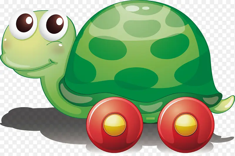 可爱小乌龟玩具车