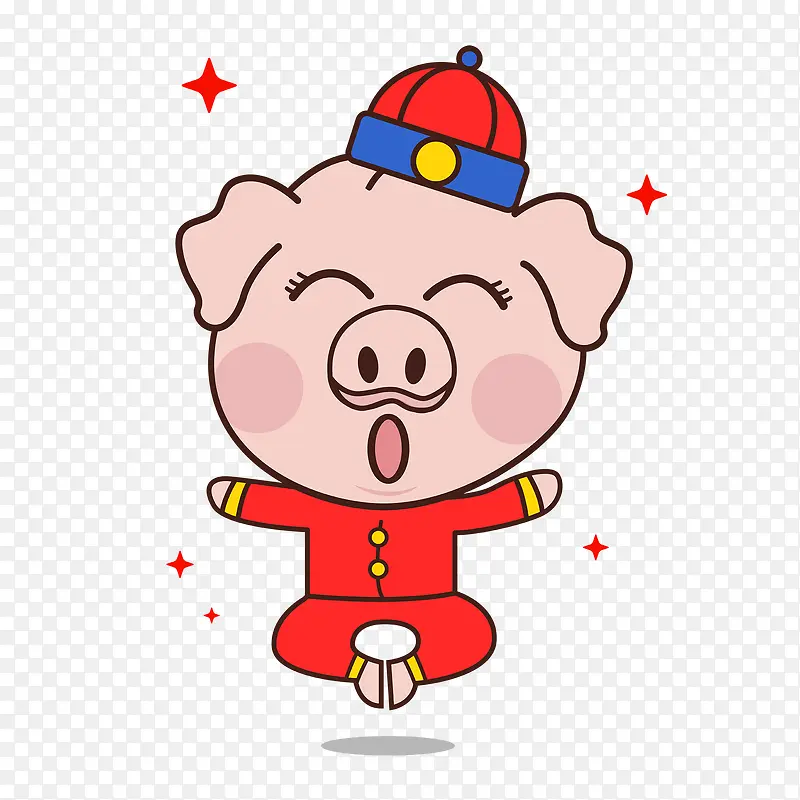 2019猪年开心快乐幸福年