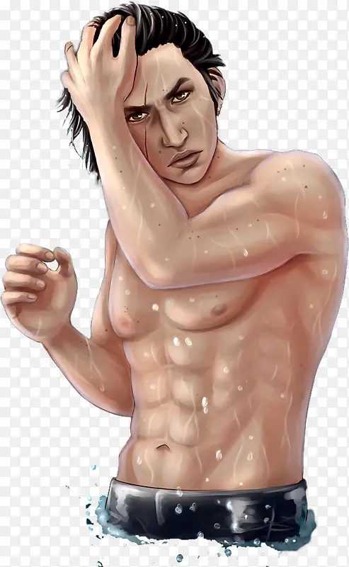 高清男子
