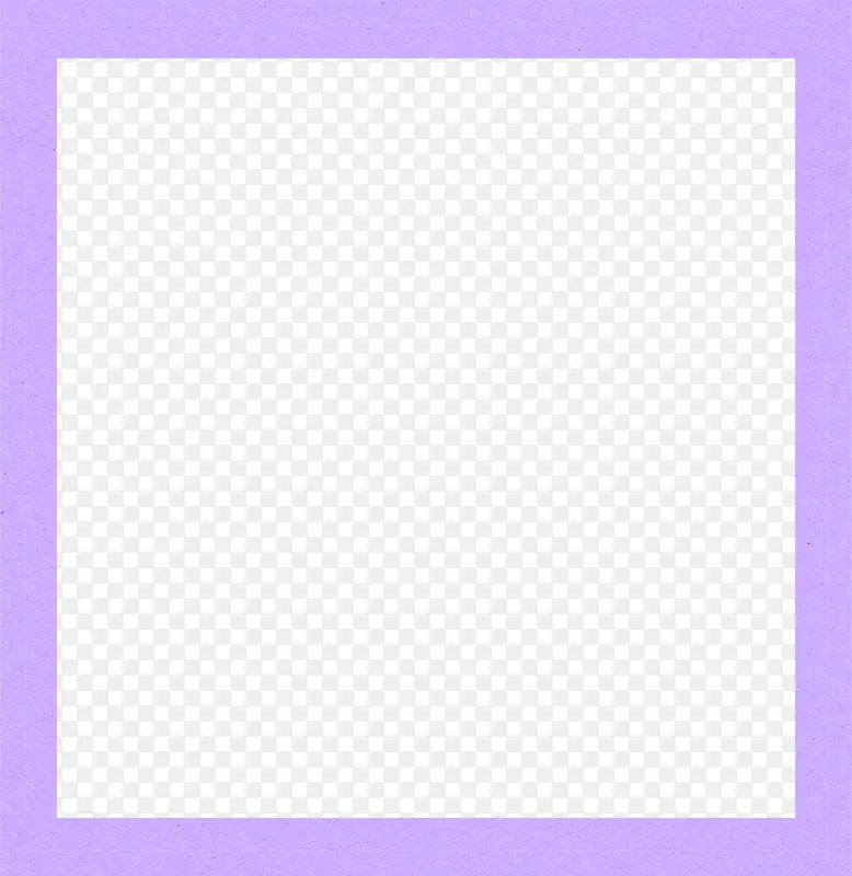 紫色创意相框