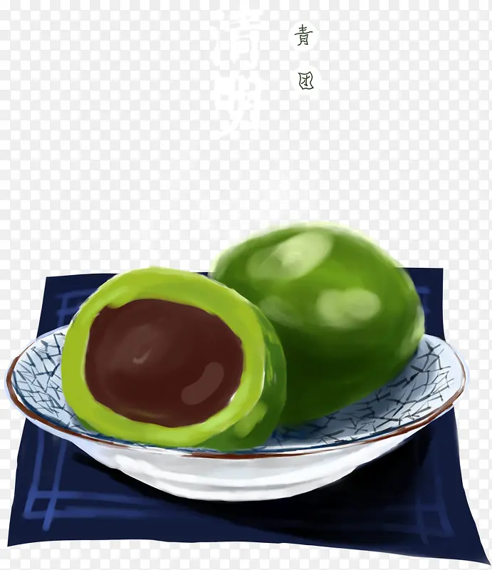 清明节手绘青团素材PNG图片素材下载_图片编号7736820-PNG素材网