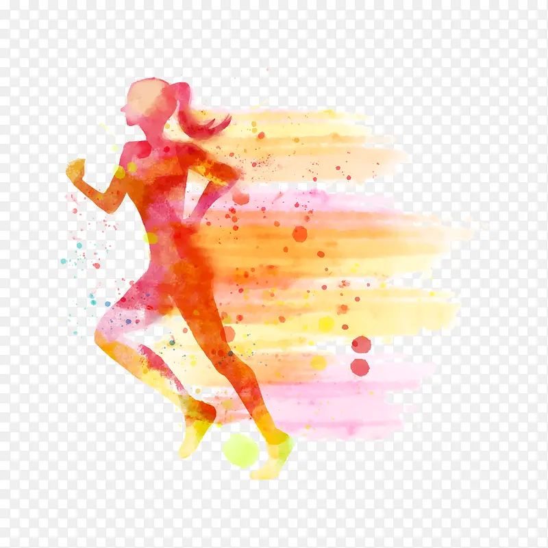 运动插画