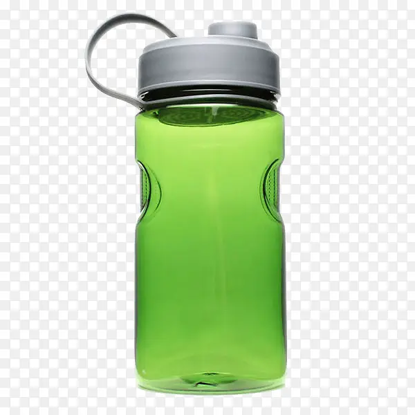 绿色塑料太空杯