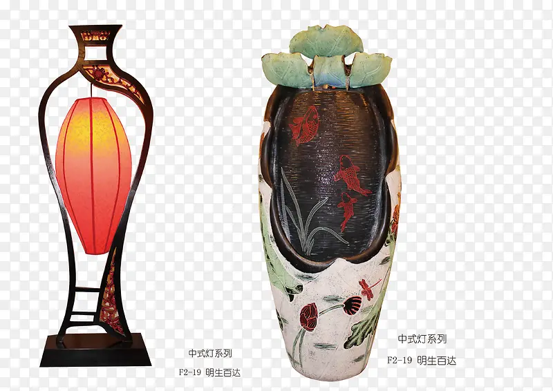 复古中国风装饰落地灯