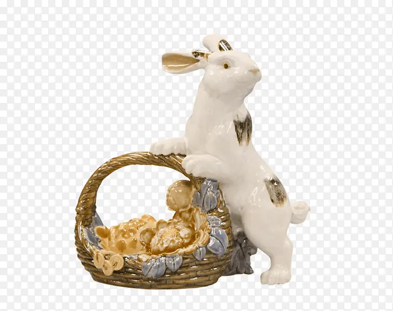 陶瓷工艺品兔子