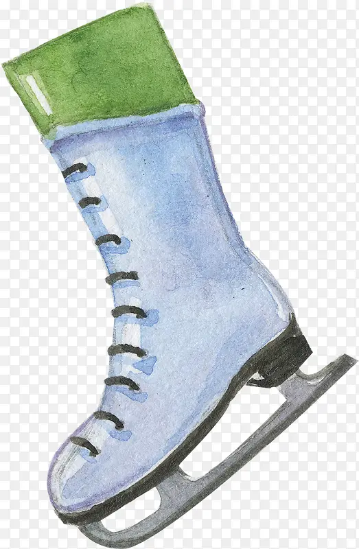 长筒滑冰鞋