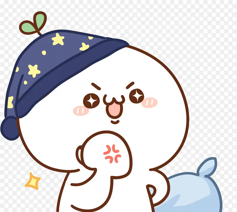 戴着睡帽的雪人PNG图片素材下载_图片编号7754965-PNG素材网