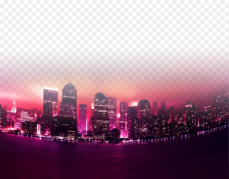 城市夜景PNG图片素材下载_图片编号7755560-PNG素材网