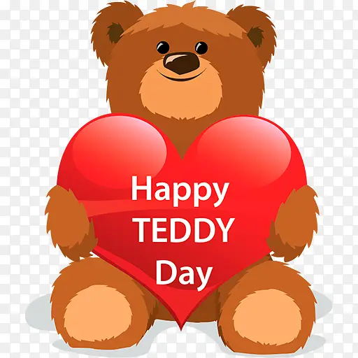 泰迪气球熊Teddy-day-icons