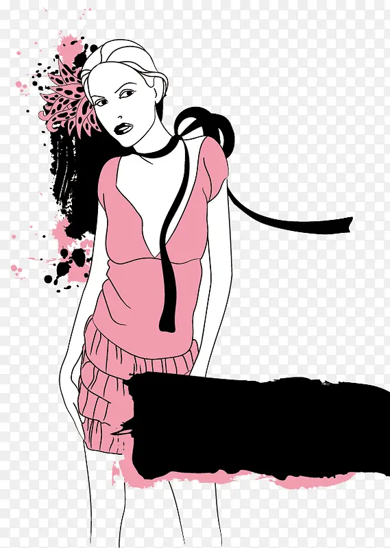 女模特PNG图片素材下载_图片编号7757212-PNG素材网