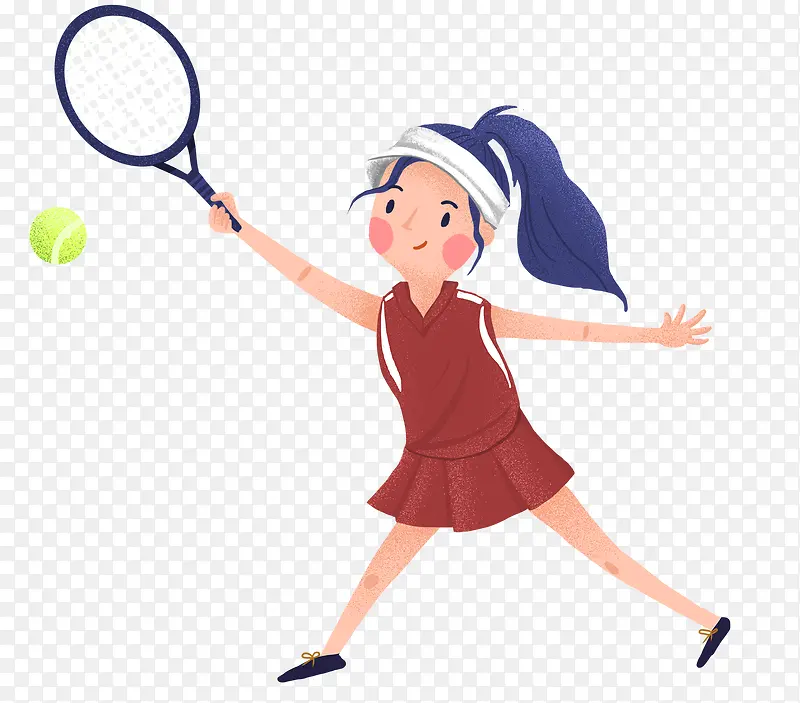 美国网球公开赛打网球