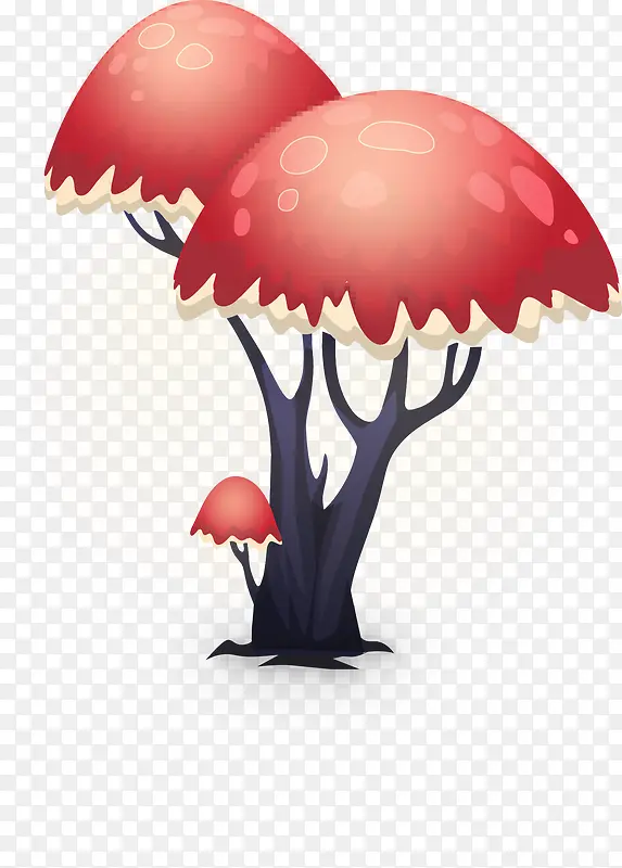 梦幻蘑菇树