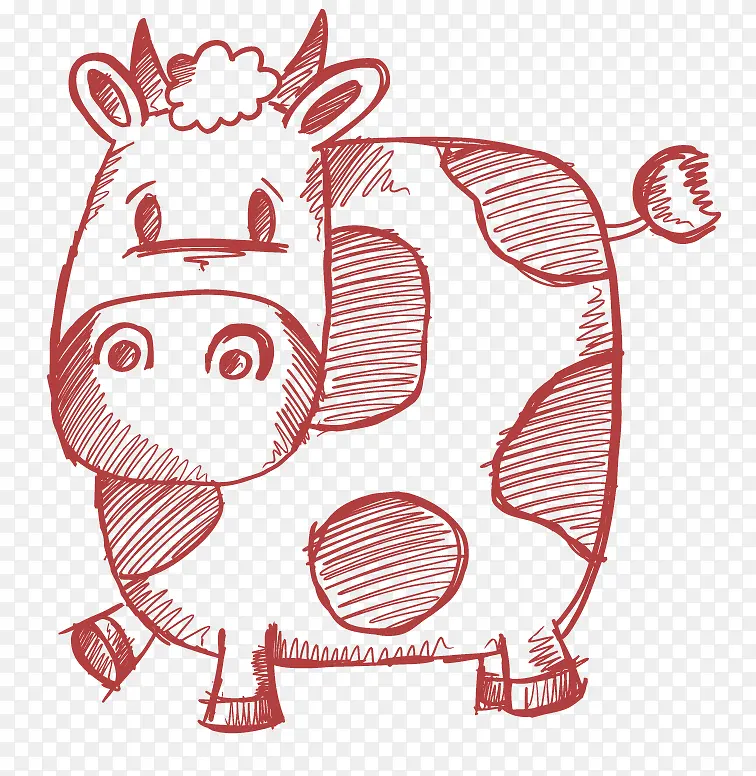 卡通可爱小动物装饰动物头像