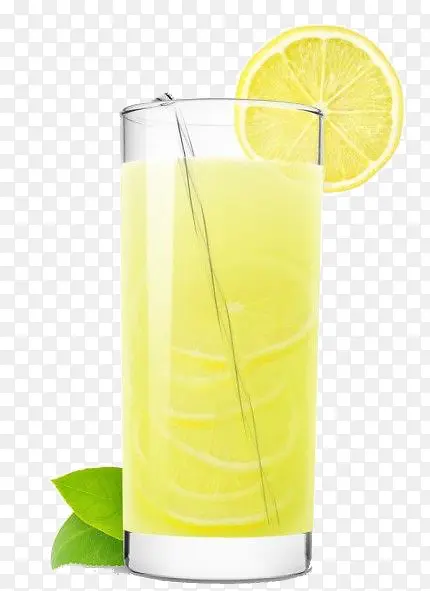 柠檬芦荟混合饮品素材