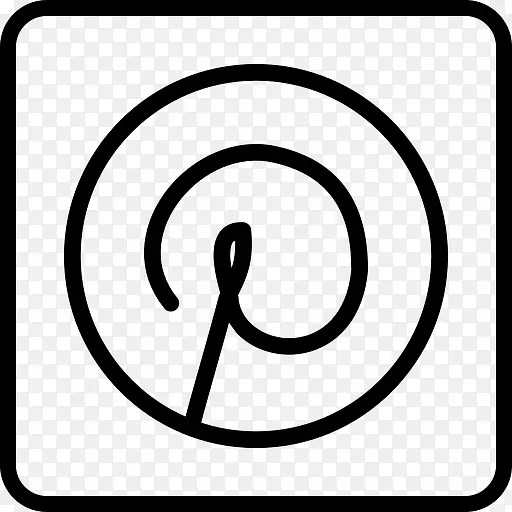 兴趣标志Pinterest社会