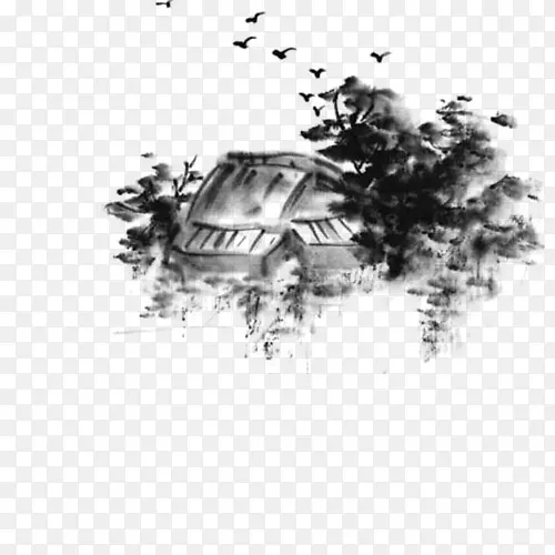 墨水画
