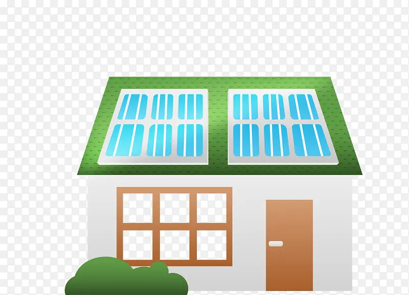 环保卡通太阳能小屋