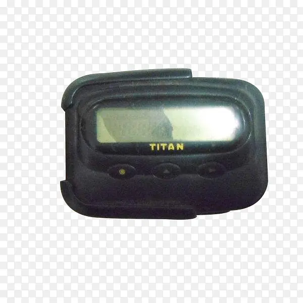 黑色TITAN牌BB机