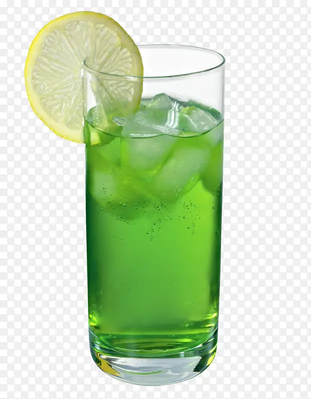绿色柠檬饮料