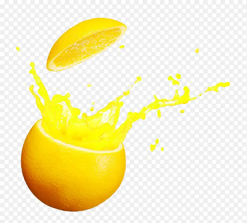 鲜榨柳橙汁图片素材