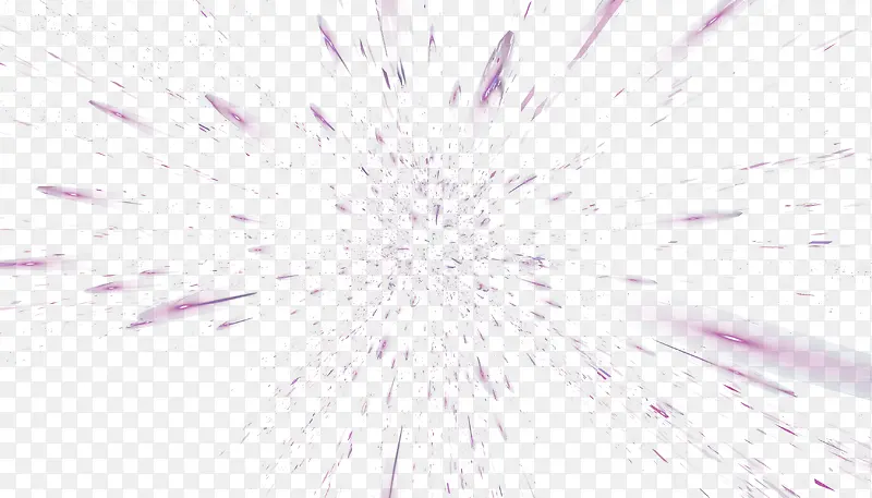 紫色清新爆炸线条漂浮素材