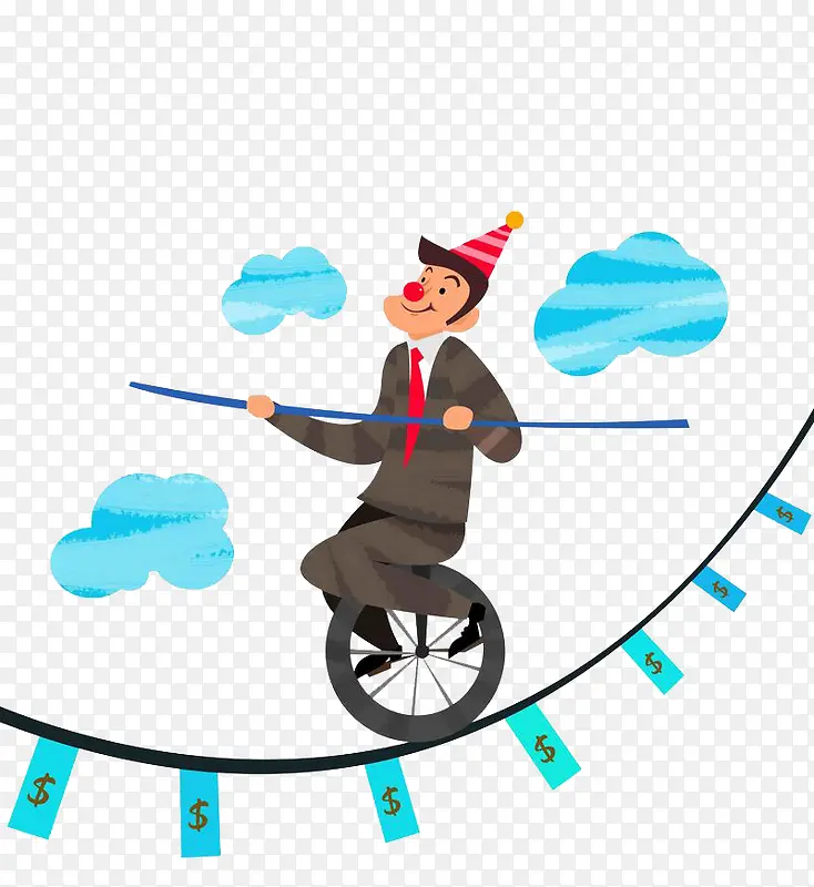 玩马戏的男人