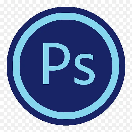 AdobePhotoshop圆圈图标