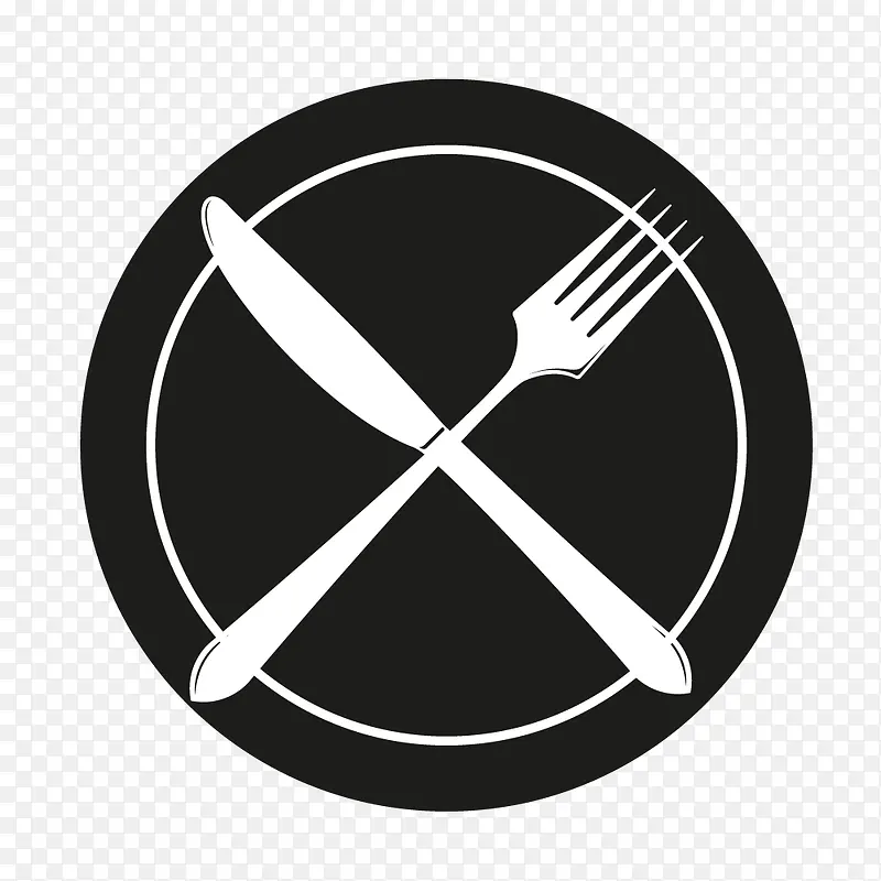西餐厅宣传用餐刀叉子图标PNG图片素材下载_图片编号7779104-PNG素材网