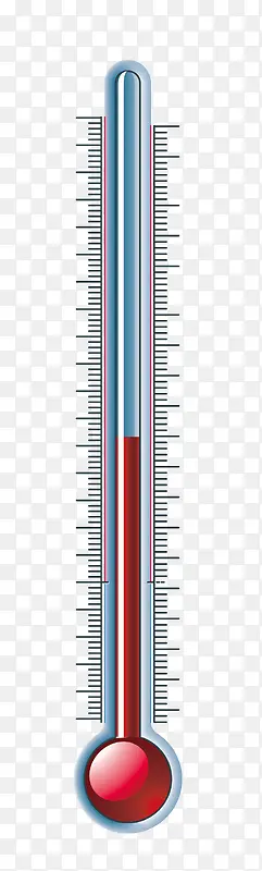 温度手绘温度计矢量图免抠