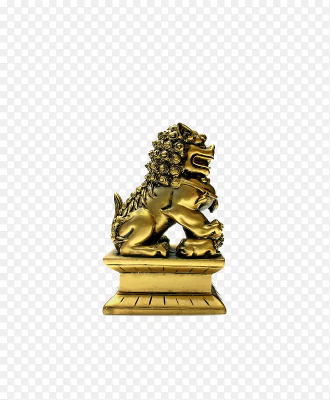镶金狮子雕刻PNG图片素材下载_图片编号7782126-PNG素材网