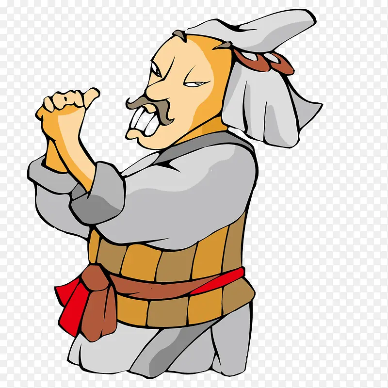 古代男子佩服手势PNG图片素材下载_图片编号7783694-PNG素材网