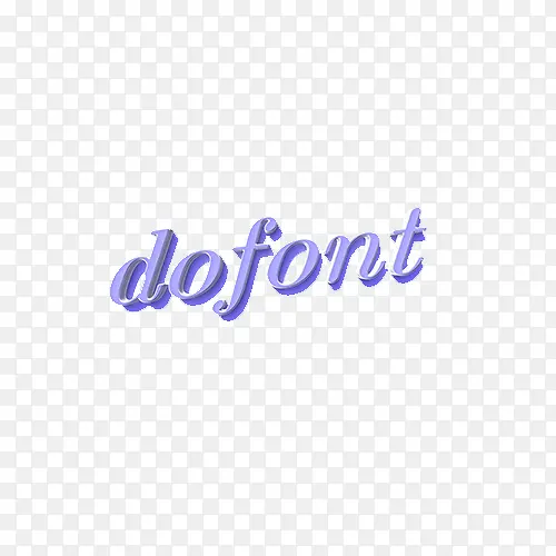 dofont字体样式