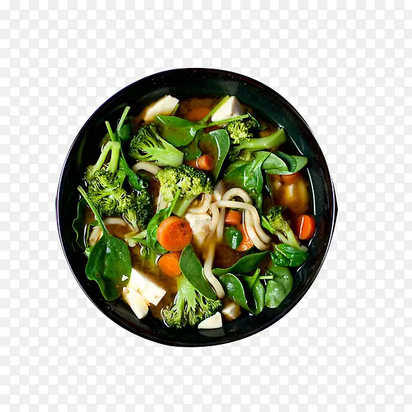 蔬菜胡萝卜豆腐汤