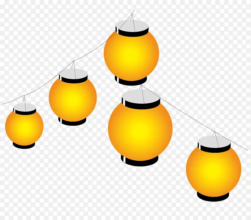 元宵节灯笼矢量素材