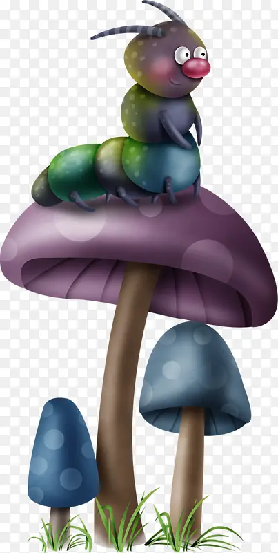 蘑菇毛毛虫