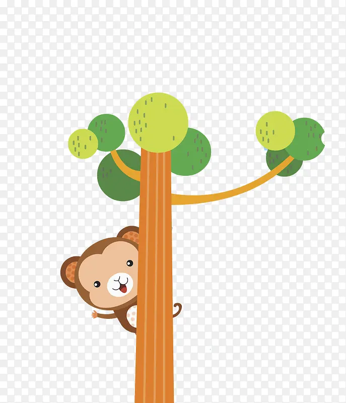 上树的猴子