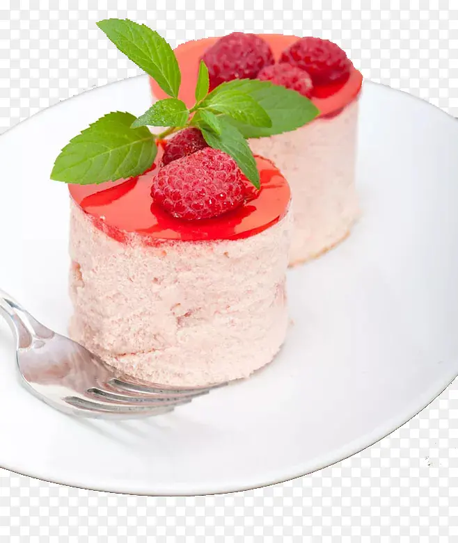 草莓冰淇淋蛋糕PNG