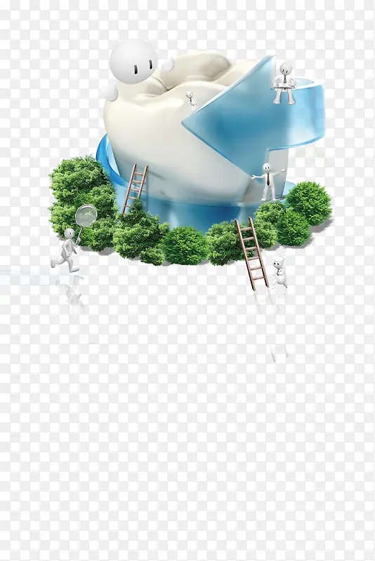 牙齿图片