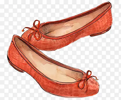 红色鞋子