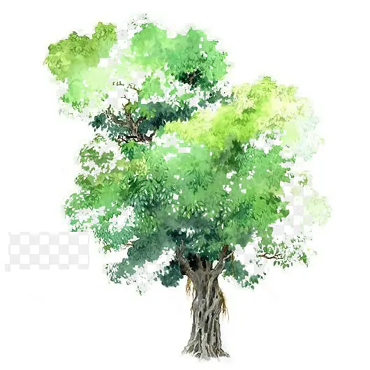透明树木素材手绘树木素材PNG图片素材下载_图片编号7804505-PNG素材网