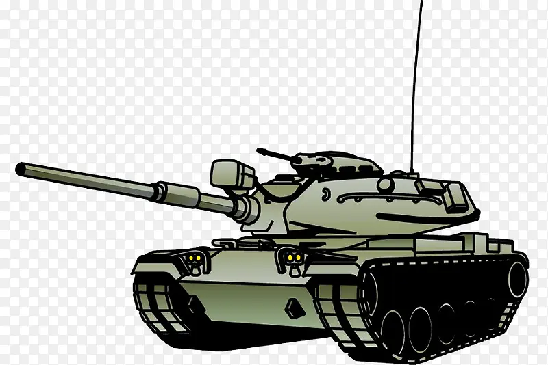 坦克游戏psd素材德式豹一插画