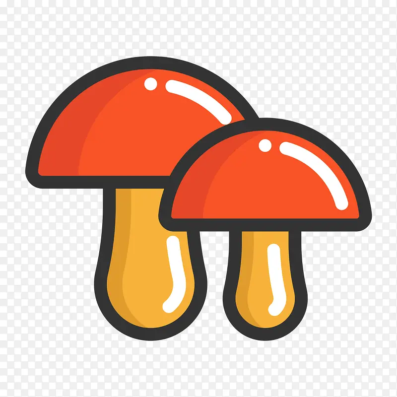 蘑菇图标PNG下载