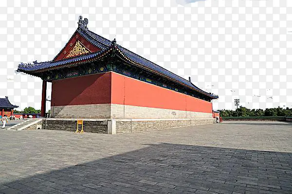 北京天坛祈年殿照壁