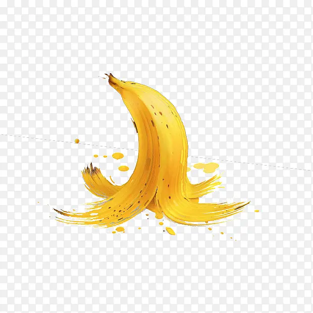 创意艺术香蕉皮