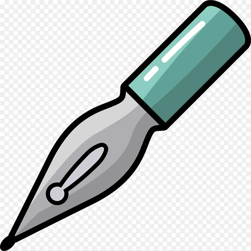 尖角卡通钢笔矢量PNG图片素材下载_图片编号7816303-PNG素材网
